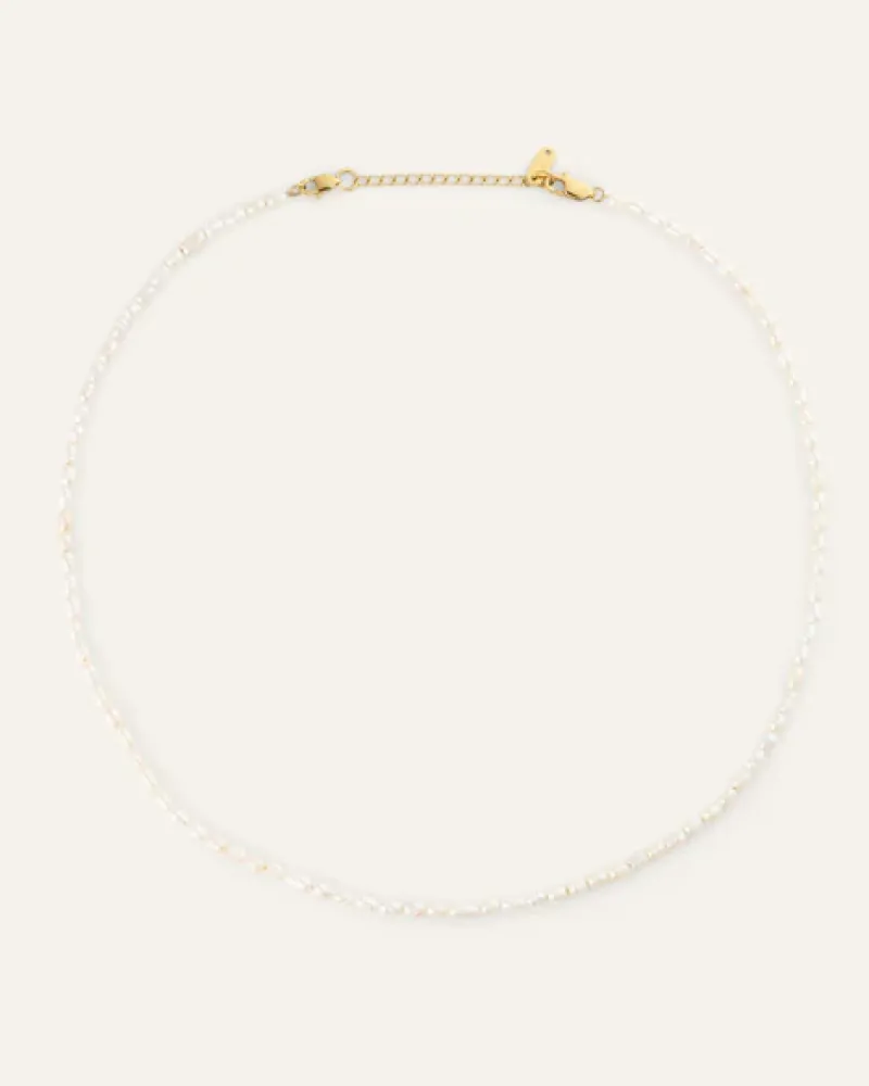 Mockberg Pearl Guld>Halsband