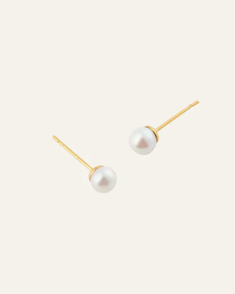 Pearl Studs Örhängen Guld>Mockberg Best