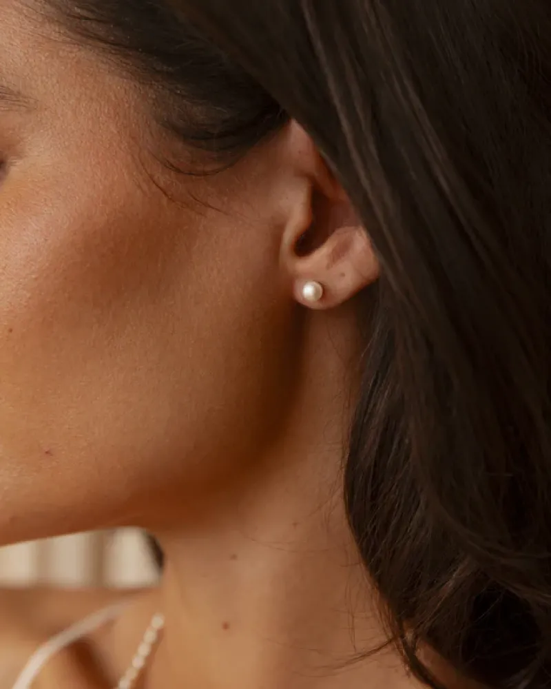 Pearl Studs Örhängen Guld>Mockberg Best