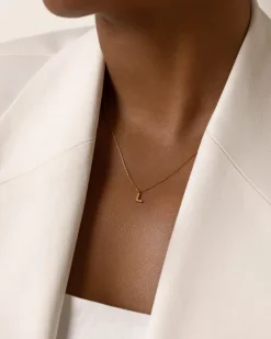 Mockberg Petite Stone Bokstav Guld><noscript><img width=