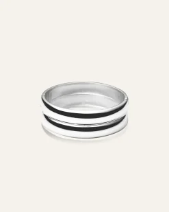 Mockberg Rebel Double Bangle Silver>Armband Clearance