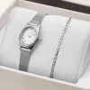 Mockberg Retro Mesh Combo Silver>Klockor Hot