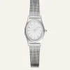 Mockberg Retro Mesh Silver Watch MB0254>Klockor Online