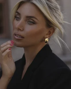 Sally Örhängen Guld><noscript><img width=