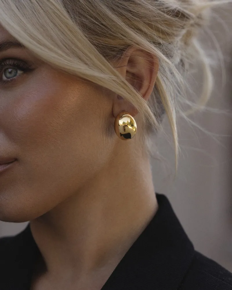 Sally Örhängen Guld>Mockberg