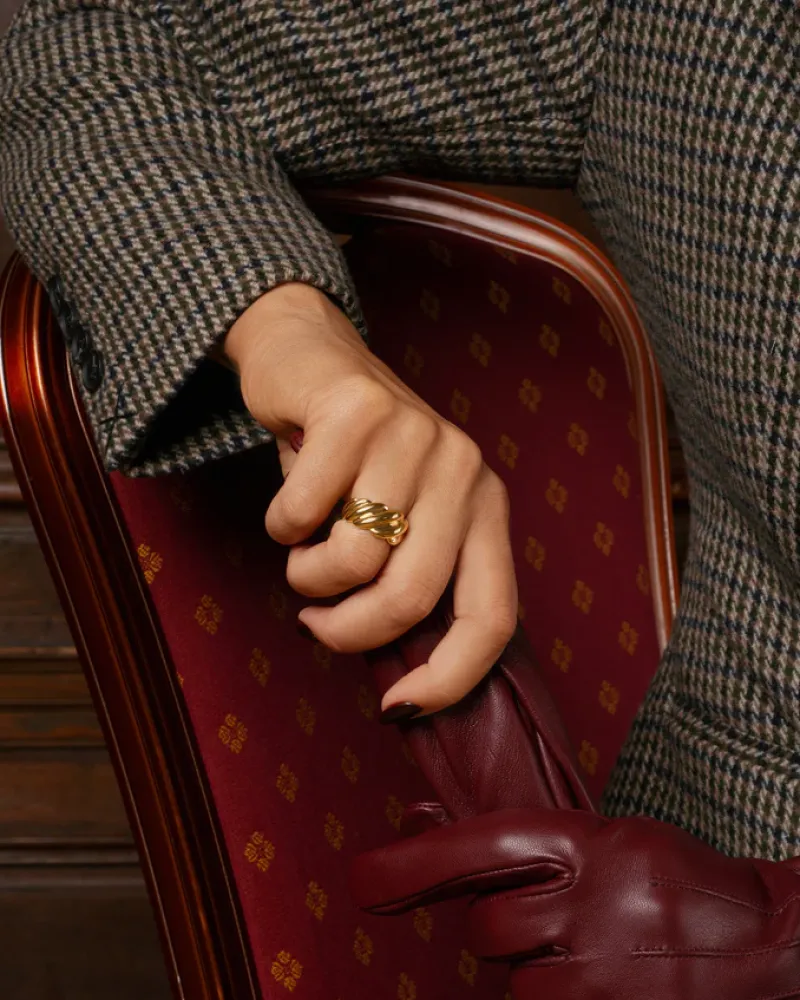 Seléne Gold Ring>Mockberg Outlet