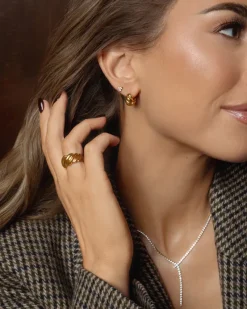 Seléne Small Hoops><noscript><img width=