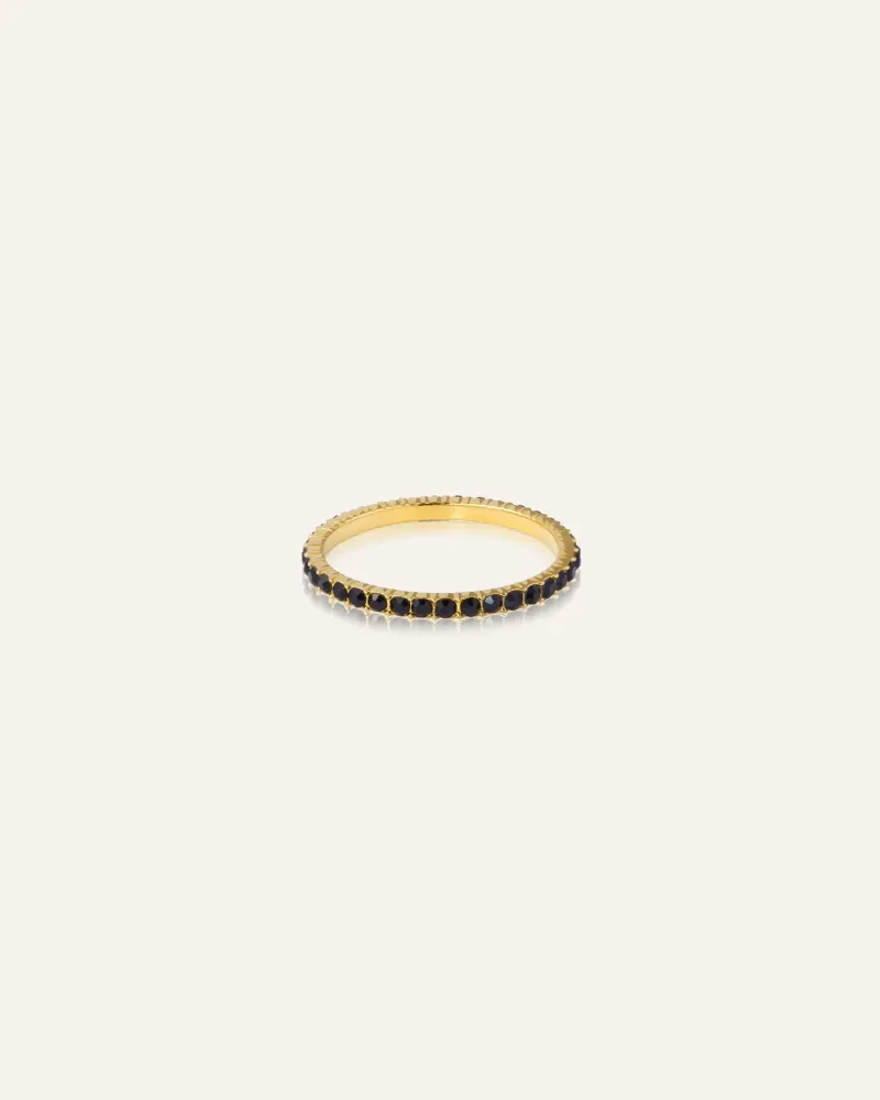 Shiny Noir Ring Guld (Mega kampanj)>Mockberg Discount