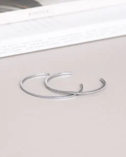 Mockberg Sleek Bangle Silver><noscript><img width=