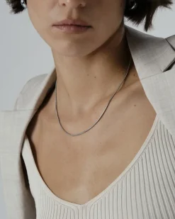 Mockberg Snake Kedja Silver>Halsband