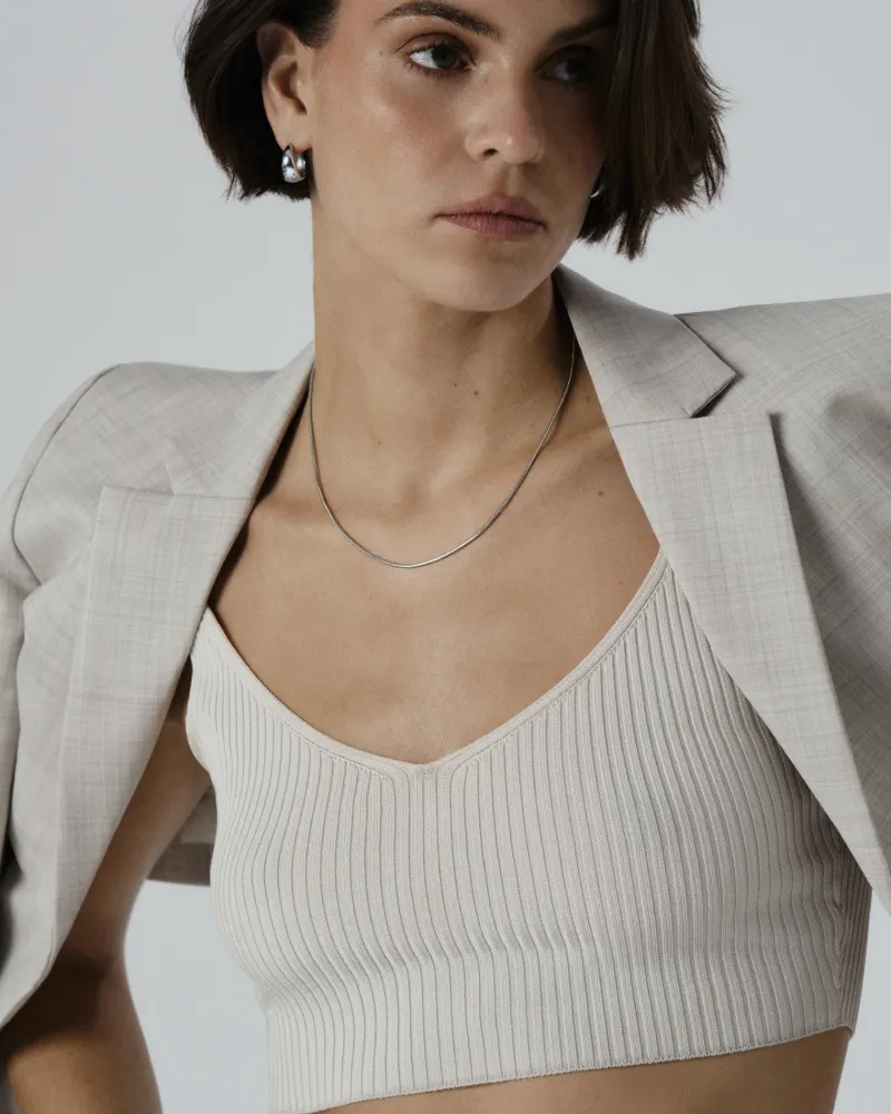 Mockberg Snake Kedja Silver>Halsband