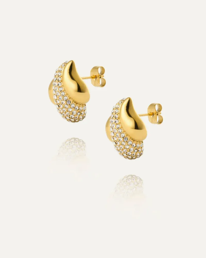 Soirée Gold Earring>Mockberg New