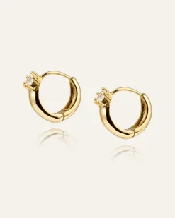 Soleil Hoops Örhängen Guld><noscript><img width=