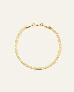 Mockberg Thin Snake Guld>Armband Hot