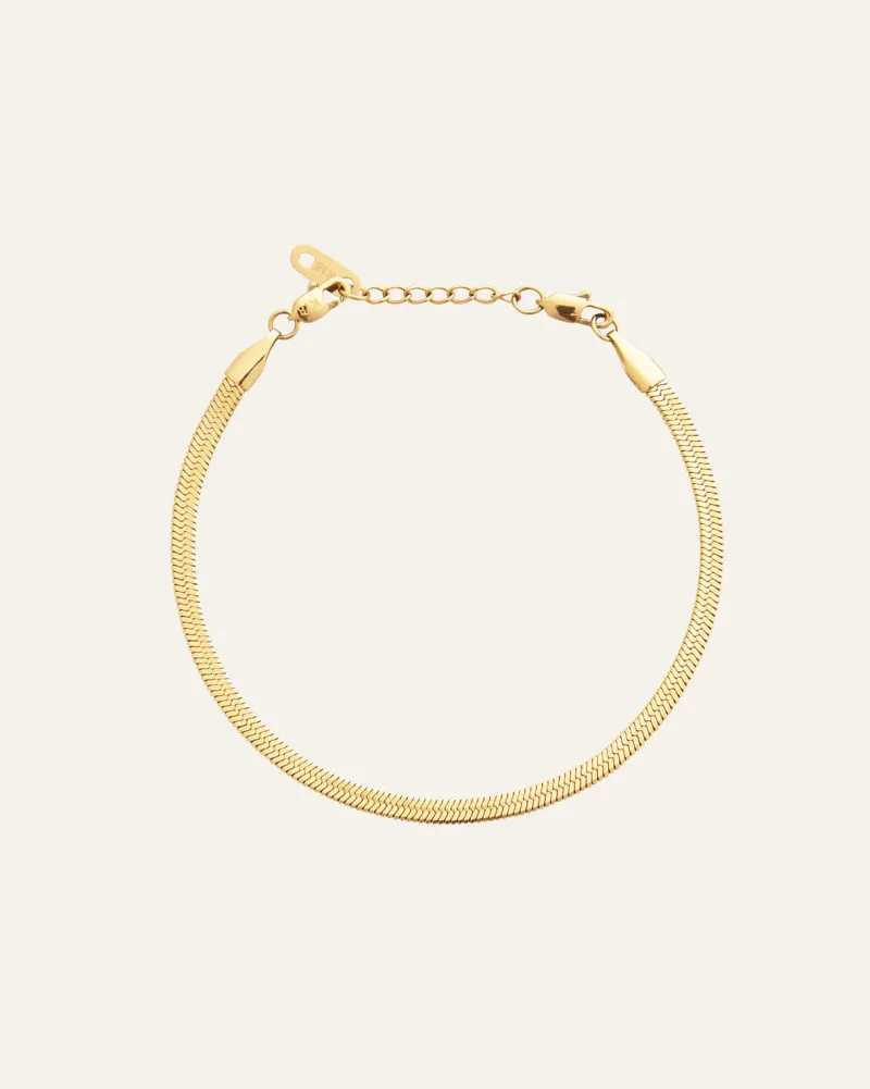 Mockberg Thin Snake Guld>Armband Hot