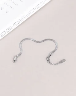 Mockberg Thin Snake Silver><noscript><img width=
