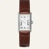 Mockberg Timeless Brown Leather Silver Watch MB0248>Klockor