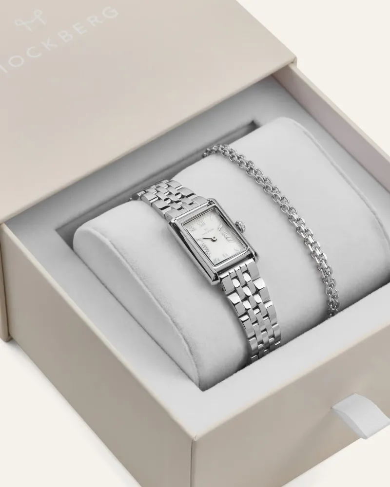 Mockberg Timeless Darling Combo Silver>Klockor Discount