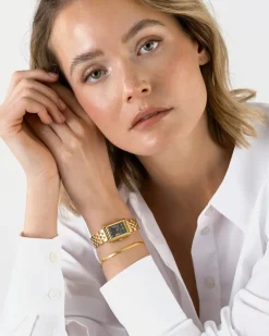 Mockberg Timeless Gold Noir MO243>Klockor Hot