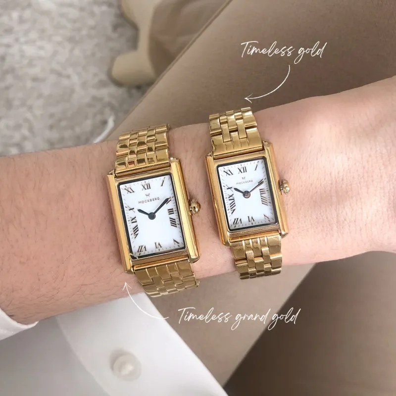 Mockberg Timeless Grand Gold MO311>Klockor Discount