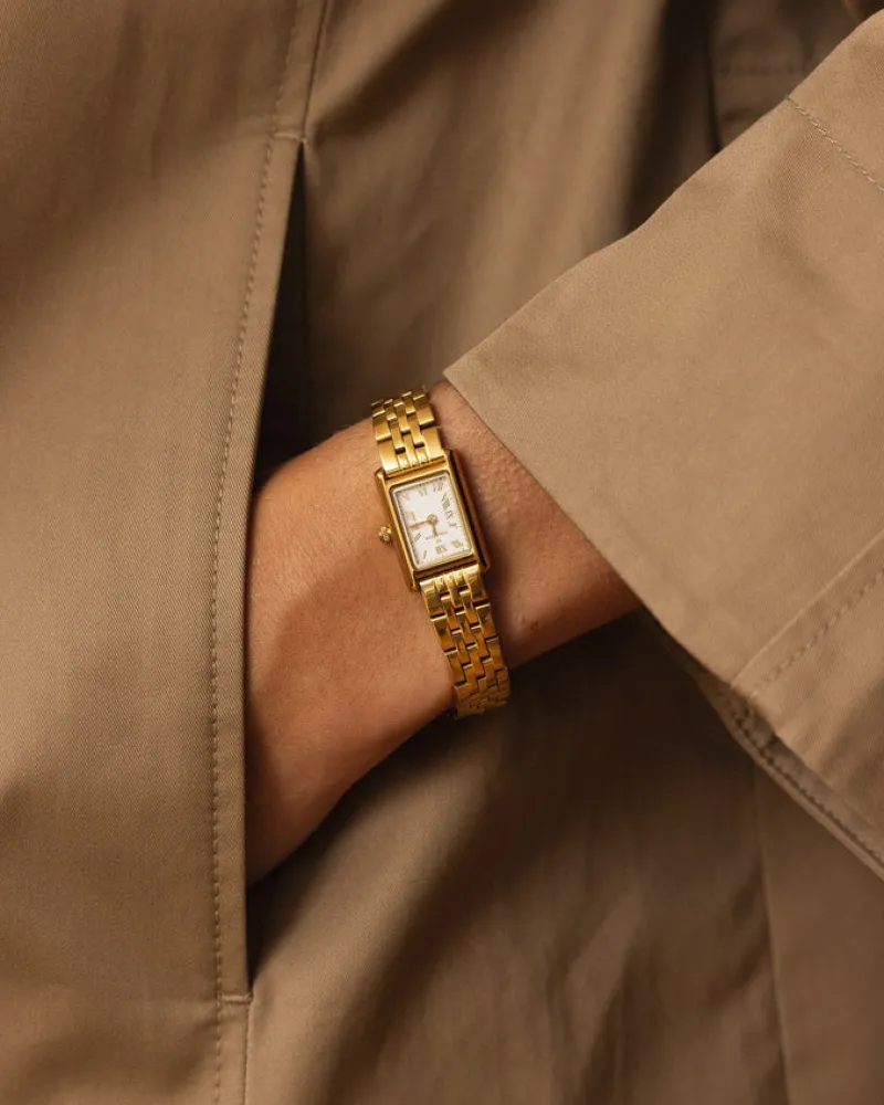 Mockberg Timeless Petite Klocka Guld MB1773>Klockor Clearance