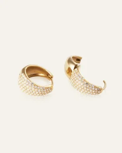 Treasure Örhängen Medium Guld><noscript><img width=