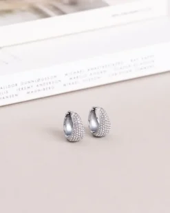 Treasure Örhängen Large Silver><noscript><img width=
