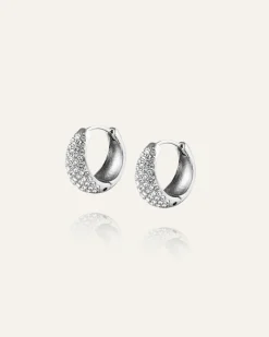 Treasure Örhängen Medium Silver><noscript><img width=