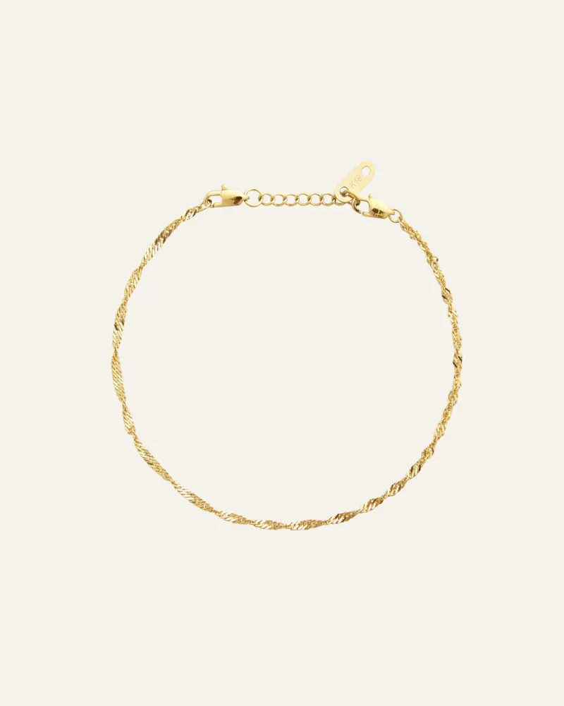 Mockberg Twirl Guld>Armband