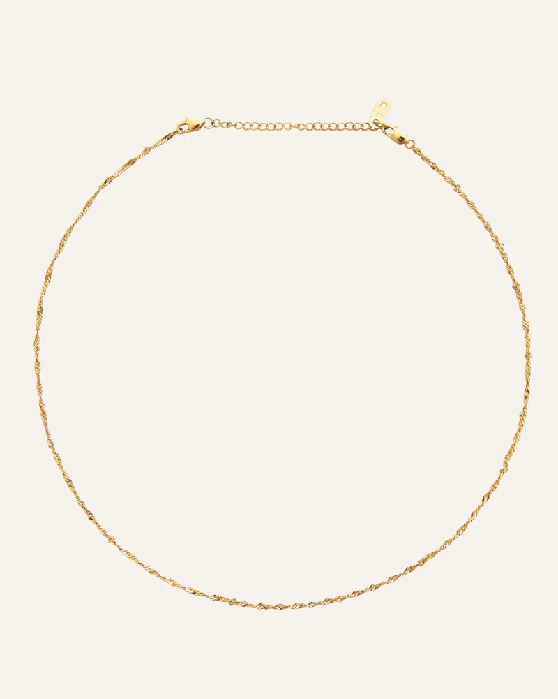 Mockberg Twirl Guld>Halsband Outlet