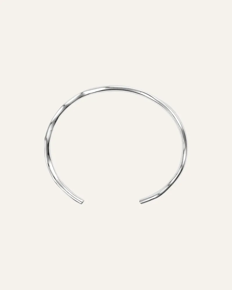 Mockberg Wavy Bolded Cuff Silver>Armband Online