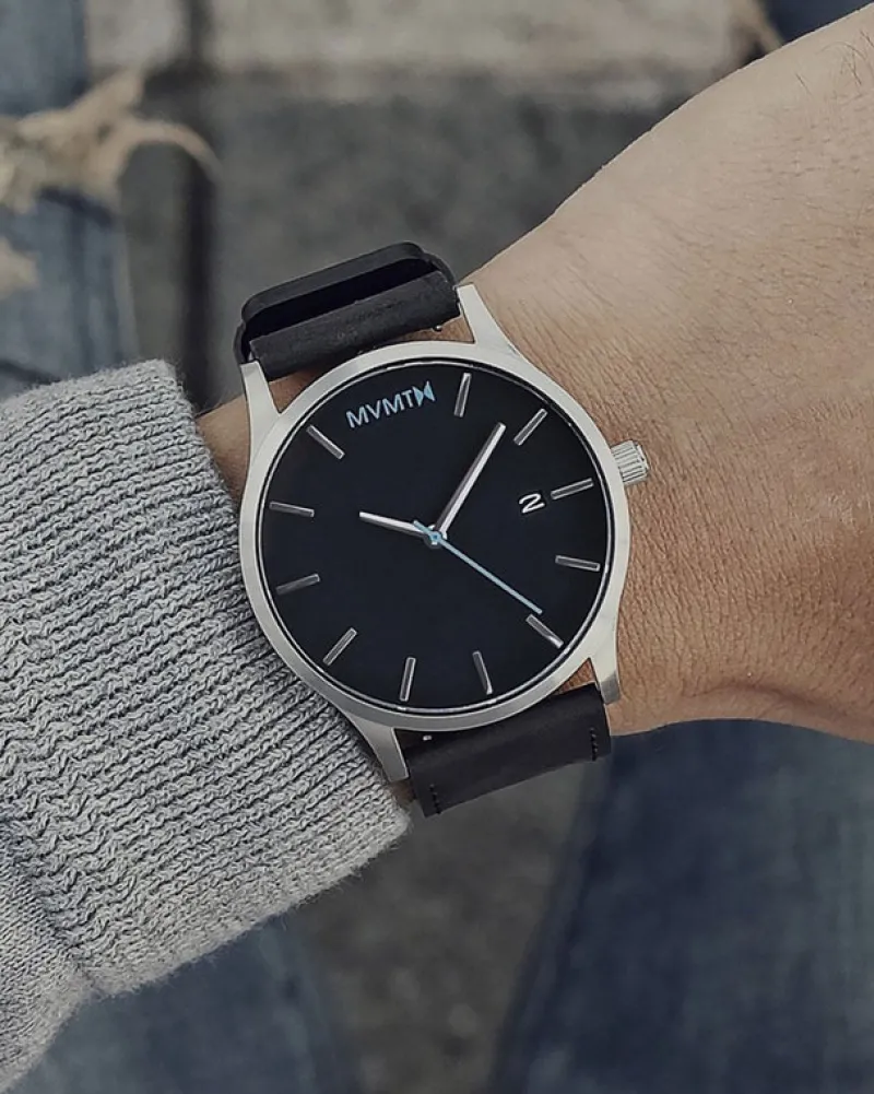 Classic Black Silver D-MM01-BSL>MVMT Outlet