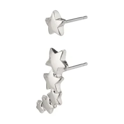 PILGRIM Ava Star Örhängen Silver 601316053>ÖRHÄNGEN Discount