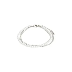 PILGRIM Baker Vit/Silver 632316002>ARMBAND Clearance