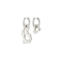 PILGRIM Cloud Örhängen Silver 132416013>ÖRHÄNGEN Discount