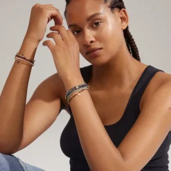 PILGRIM Indie Svart/Guld 262042112>ARMBAND Discount