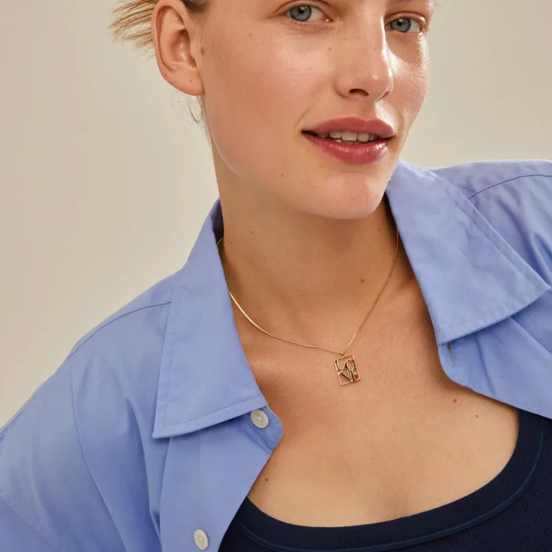 PILGRIM Love Tag Guld 542412041>HALSBAND Clearance
