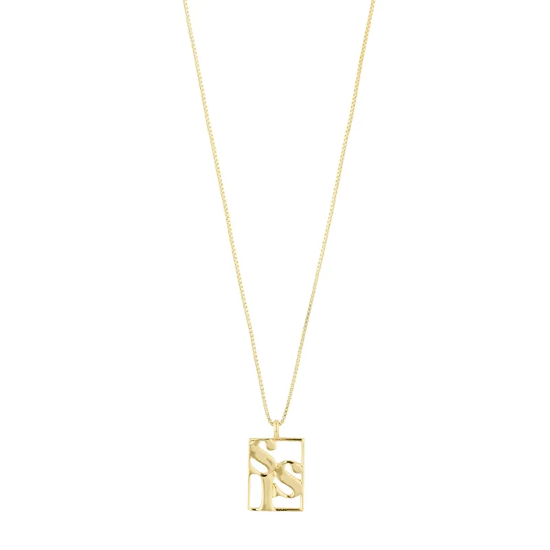 PILGRIM Love Tag SIS Guld 542412031>HALSBAND Sale