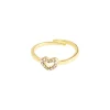 Lulu Crystal Ring Guld 632312064>PILGRIM Clearance