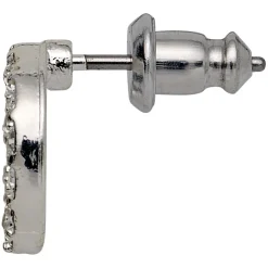 PILGRIM Victoria Crystal Halo Örhängen Silver 611316013>ÖRHÄNGEN Sale