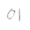 Örhängen i 18K Vitguld med 0.07ct TW/SI Diamanter – MSF51W> New