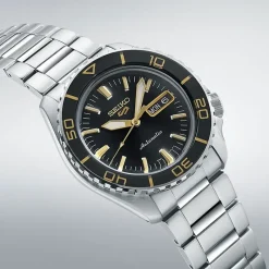 Seiko 5 Sports Automatic 42.5mm Blacktone Redux SRPK99K1>5 Sports Seiko Online