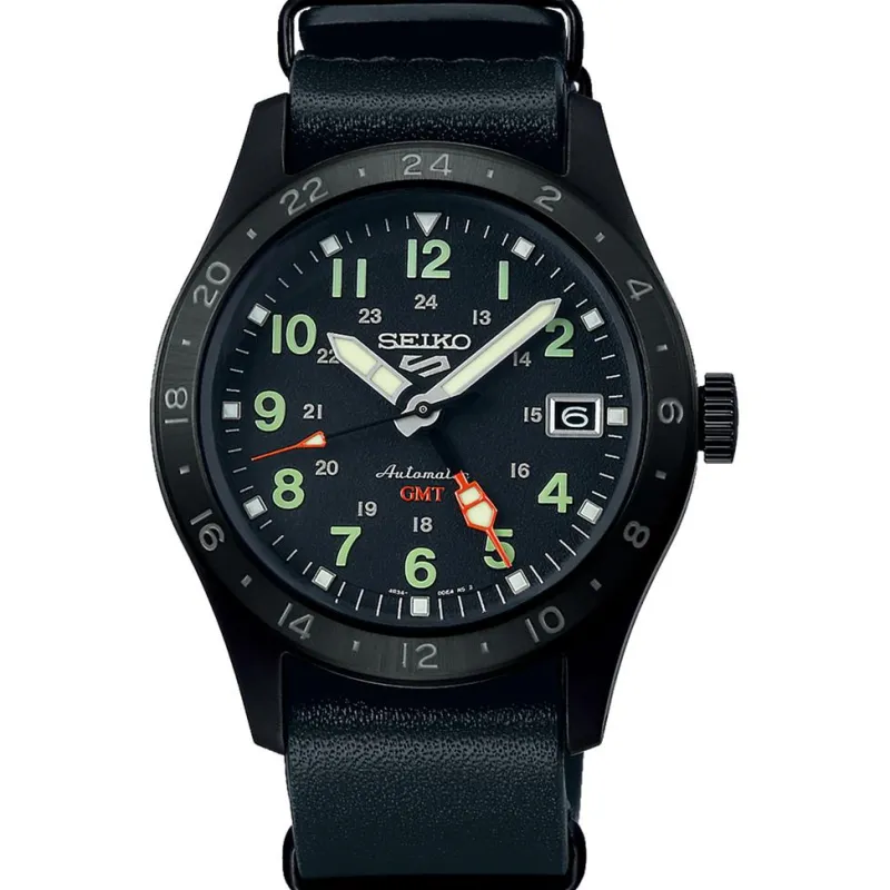 Seiko 5 Sports Field GMT 39.5mm SSK025K1>5 Sports Seiko Online