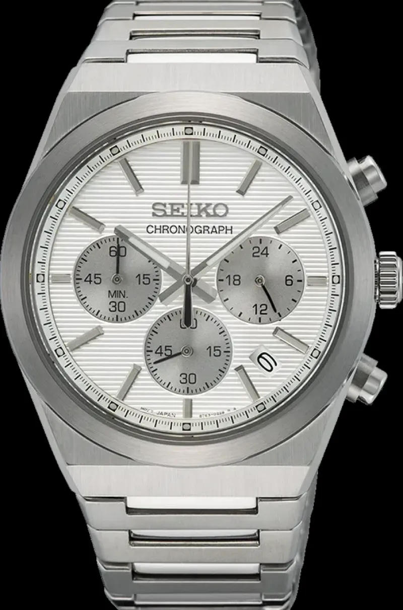 Seiko Gent SSB451P1>Chronograph New
