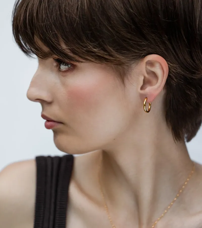 Syster P Beloved Fat Big Hoops Guld>Örhängen Online