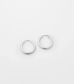 Syster P Beloved Fat Medium Hoops Silver>Örhängen Outlet