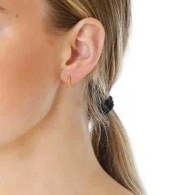 Syster P Beloved Fat Small Hoops Guld><noscript><img width=