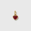 Syster P Beloved Hjärta Pink Quartz Hängsmycke Guld>Berlocker Outlet