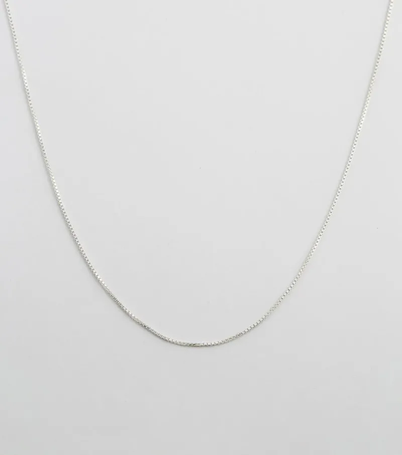 Syster P Beloved Kort Box Kedja Silver>Halsband Discount