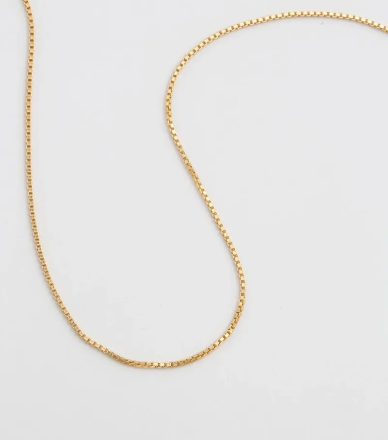 Syster P Beloved Kort Box Kedja Guld>Halsband Outlet